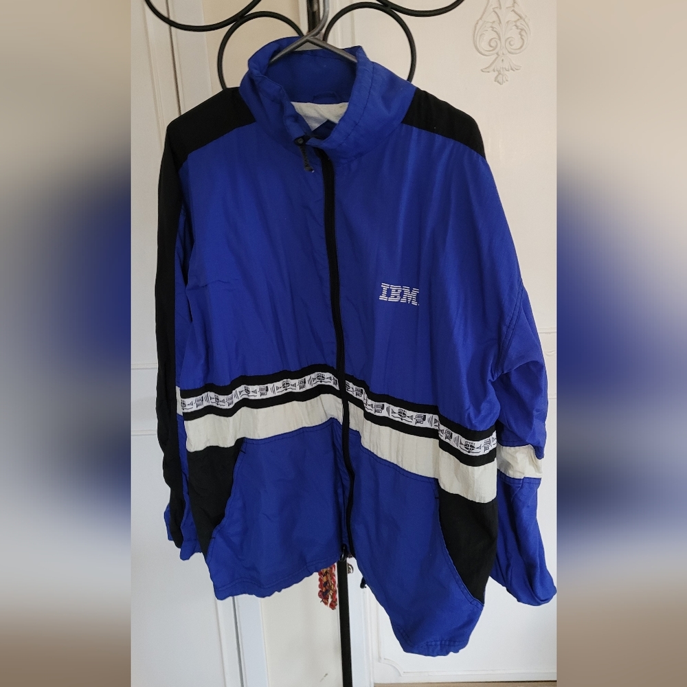Vintage IBM Kelsey Trail Windbreaker